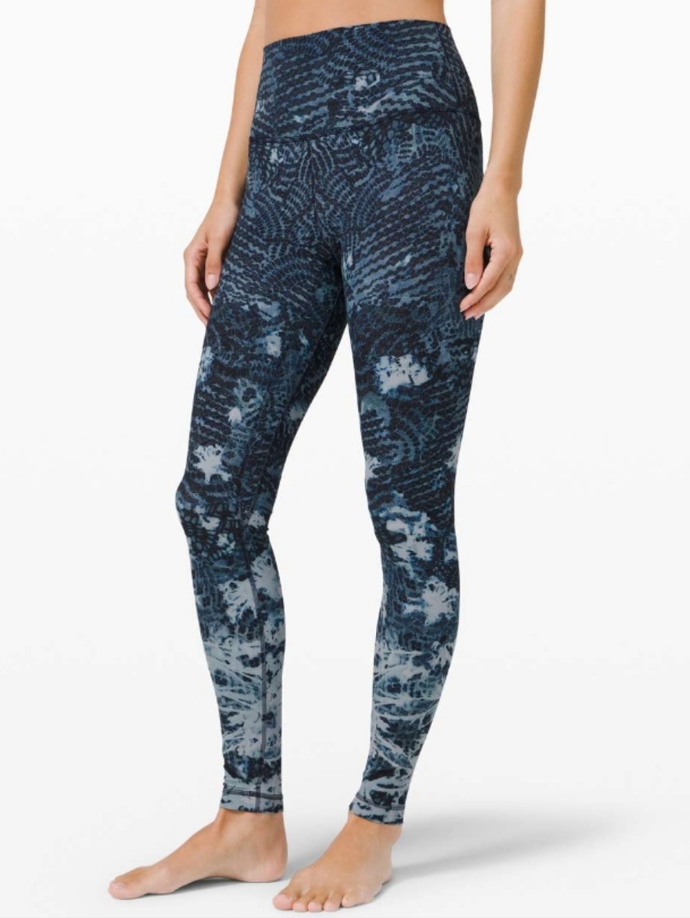 LULULEMON | Women's Indigo Lace Starlight Multi Align 28" Hi-Rise Leggings